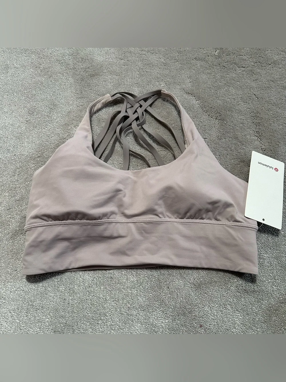 Lululemon Free To Be Moved Bra - PWMV/DKCH SZ 10